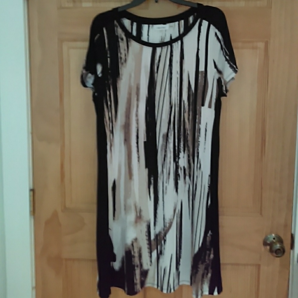 Calvin Klein Cap Sleeve Dress